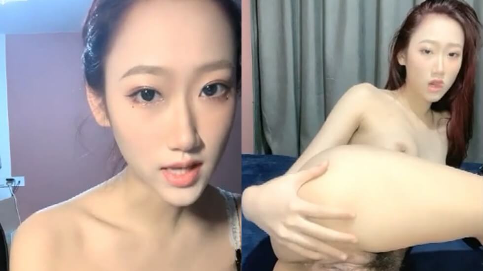 超漂亮的清纯小姐姐奶子很大穿肉丝袜揉着大奶真想干他一炮